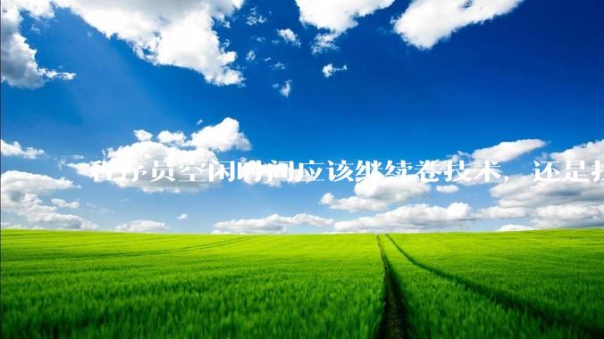 程序员空闲时间应该继续卷技术，还是找其他副业？